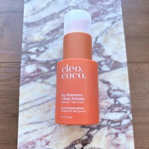 Cleo Coco Dry Shampoo and Body Powder -- new and unused